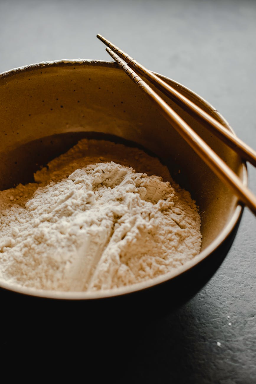みたらし団子作りに使う粉の種類